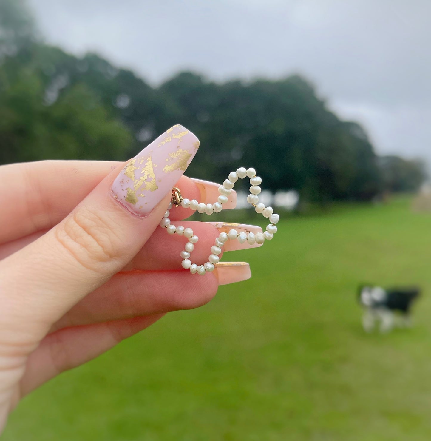 Pet Collar Charm Accessories, Clip-On Dog Tag Charm, Real Pearl Bone Dog Collar Charm, Poo Bag Accessories, Pet Owner Gift, Gift for Dog Mum
