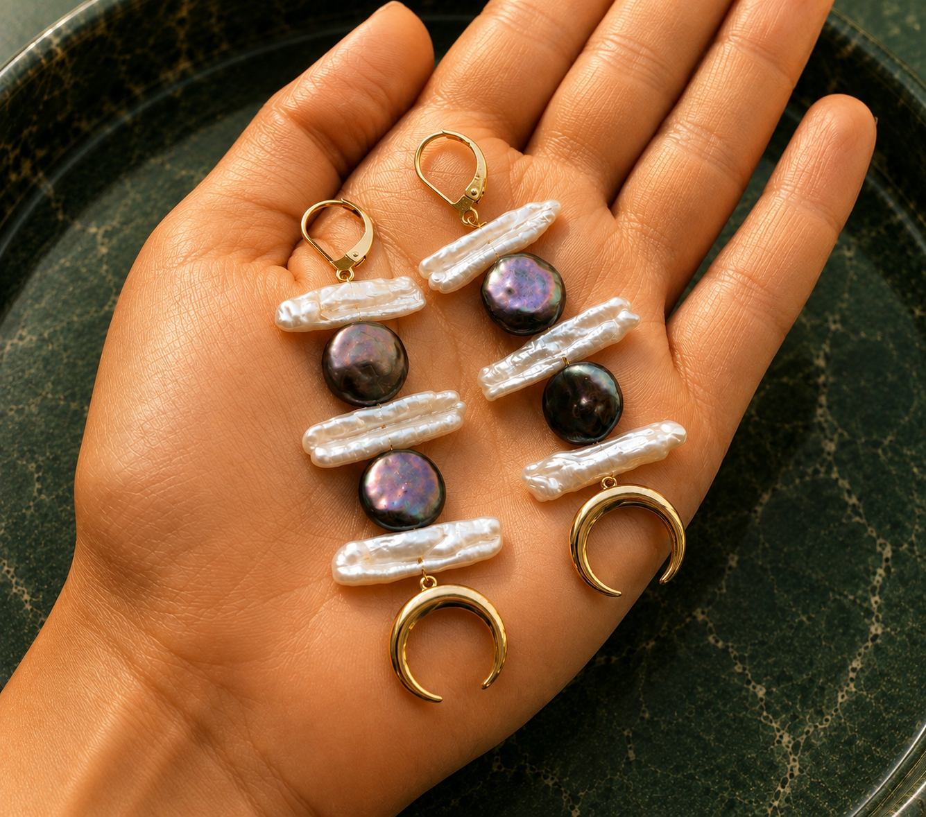 Moon Earrings