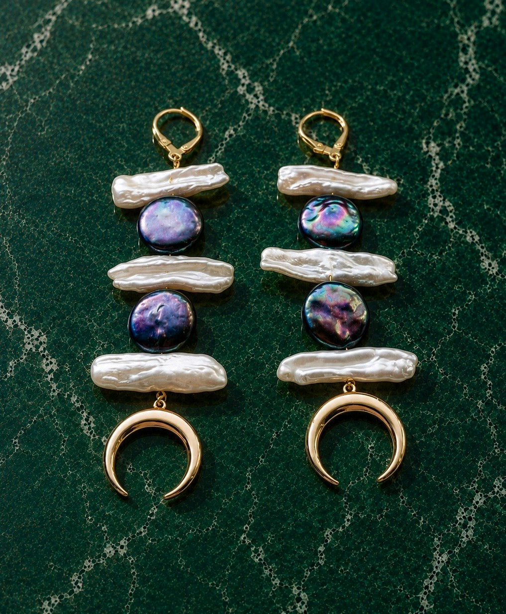 Moon Earrings