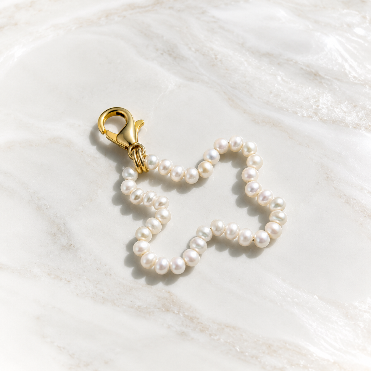 Pet Collar Charm Accessories, Clip-On Dog Tag Charm, Real Pearl Bone Dog Collar Charm, Poo Bag Accessories, Pet Owner Gift, Gift for Dog Mum